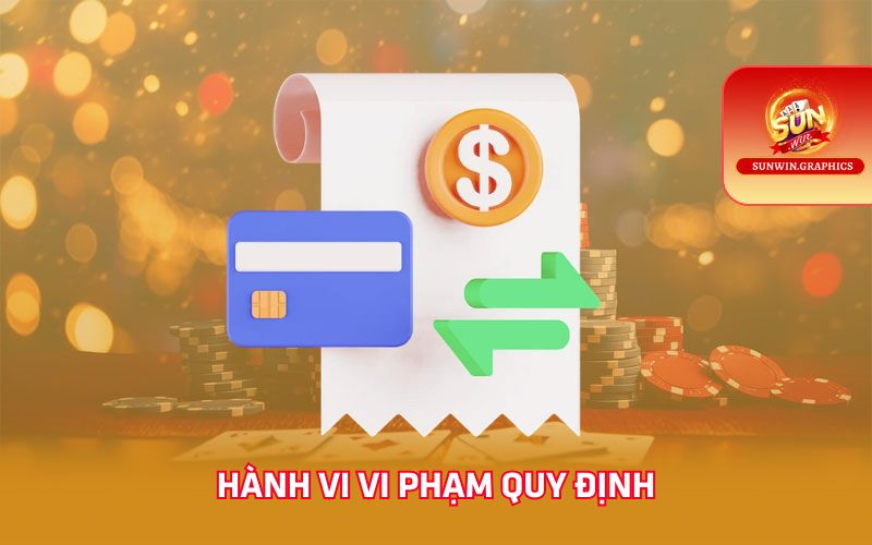 Hành vi vi phạm quy định